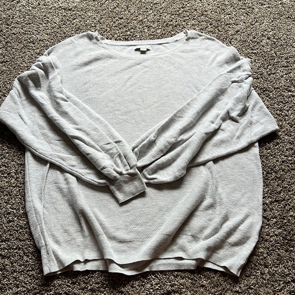 American Eagle Slouchy Grey Sweater XL